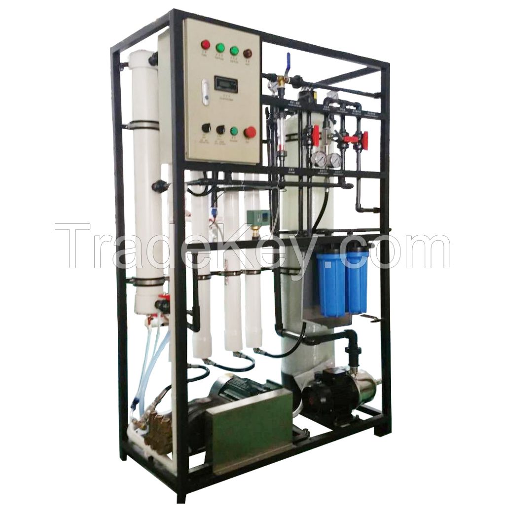 Sea water desalination machine