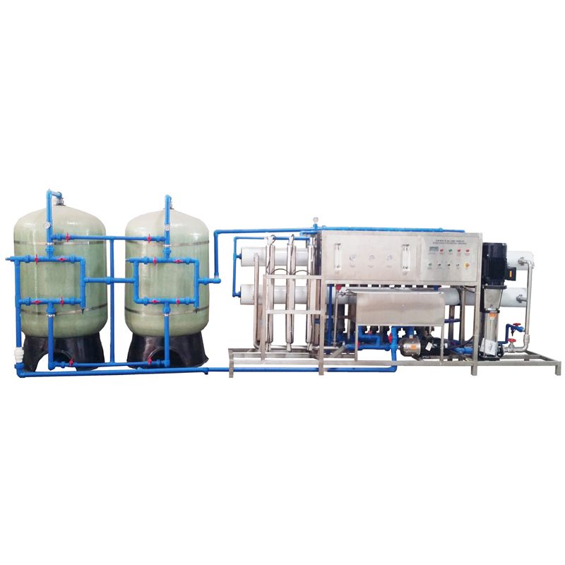 Fresh water treatment system (from fresh water to pure drinking water)