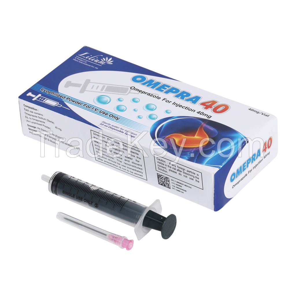 Omepra 40 (Omeprazole for injection 40 mg)