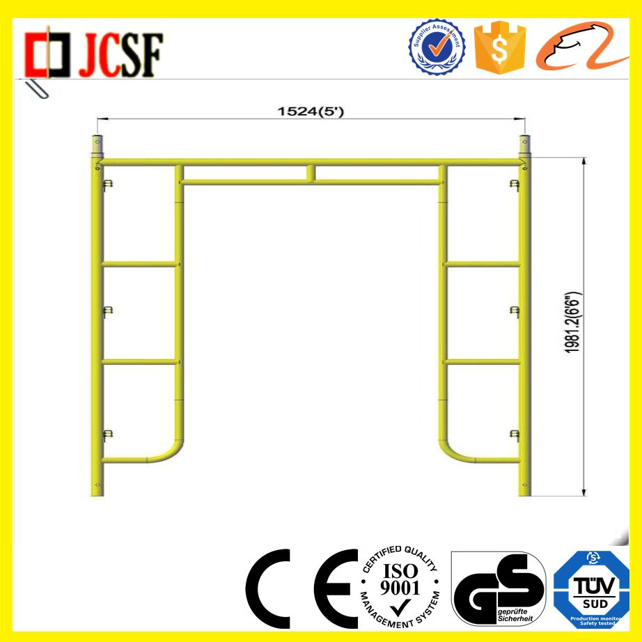 OEM Frame Walk Through Scaffolding For Sale and Main frame scaffolding