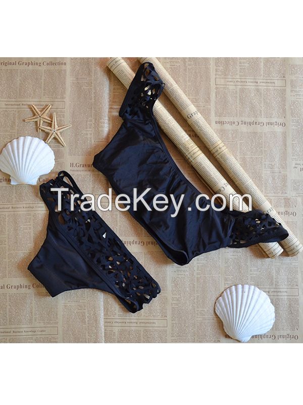 Black Sexy Women Bikini Set Bathing Wear For Female High Quality