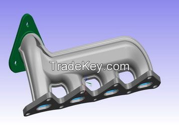 Stainless steel exhaust manifold