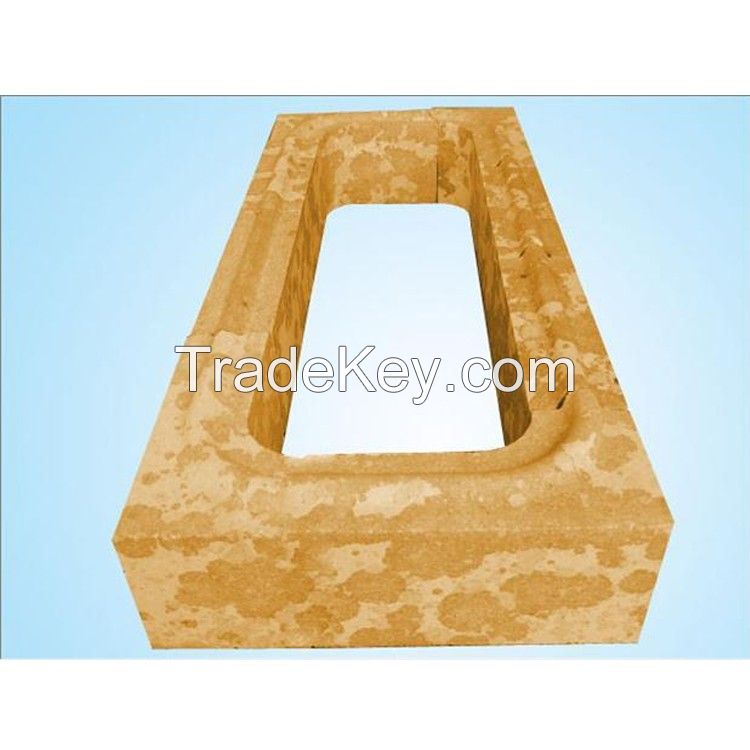 silica brick for glass tank