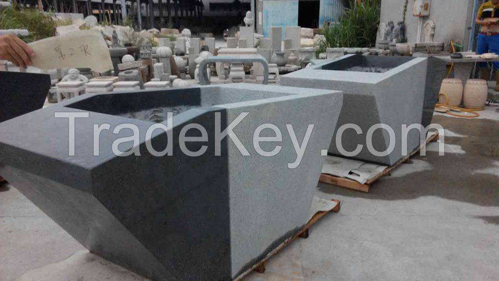 granite flower pot best quality by Xiamen Dingzuan Trading Co., Ltd 