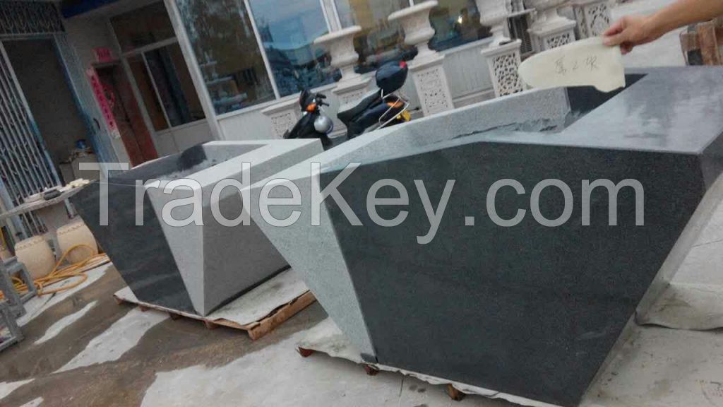 granite flower pot best quality by Xiamen Dingzuan Trading Co., Ltd 