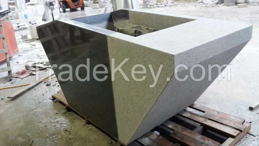 granite flower pot best quality by Xiamen Dingzuan Trading Co., Ltd 