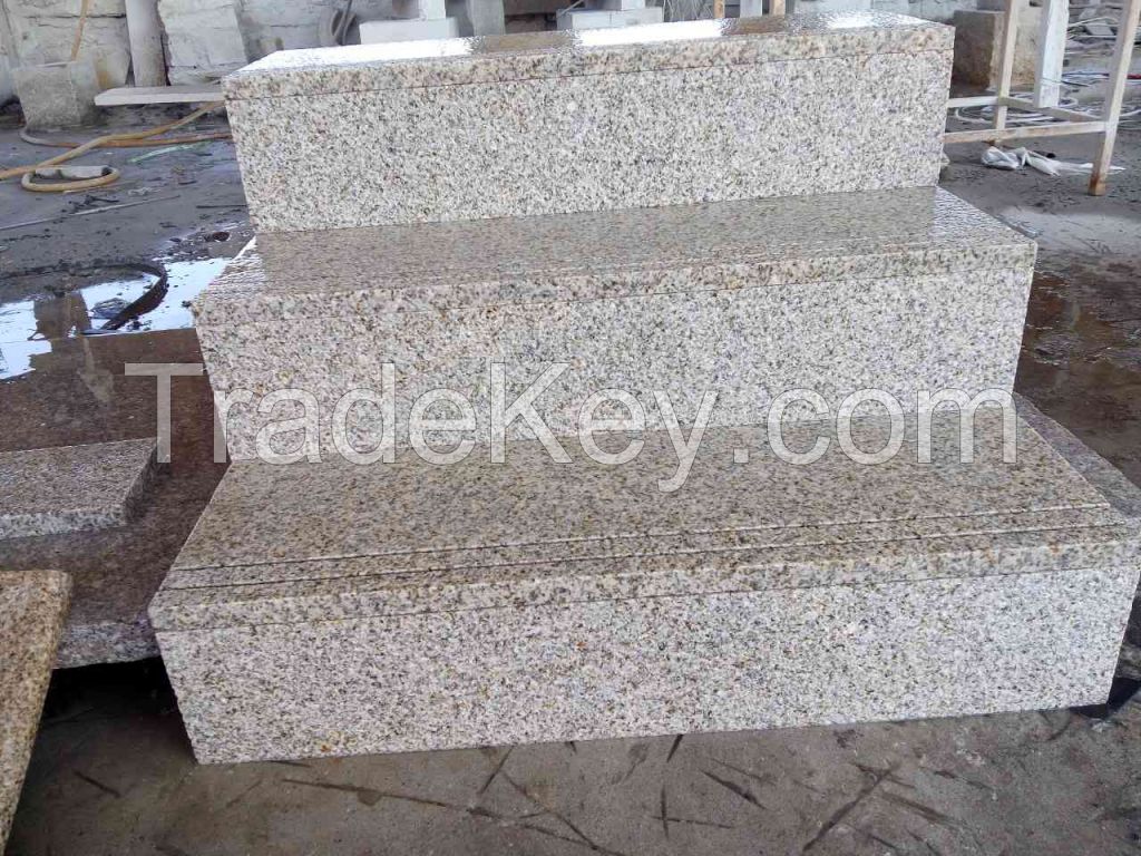 G682 chinese granite stair best quality by Xiamen Dingzuan Trading Co., 