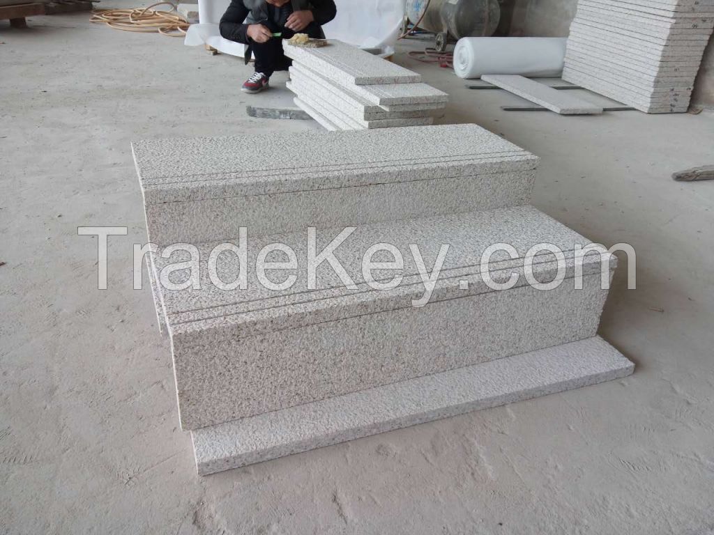 G682 chinese granite stair best quality by Xiamen Dingzuan Trading Co., 