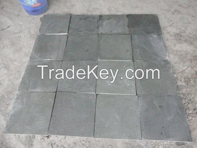 green slate tile