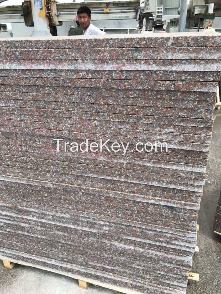 G696 chinese new red granite from Xiamen Dingzuan Trading Co.,LtD