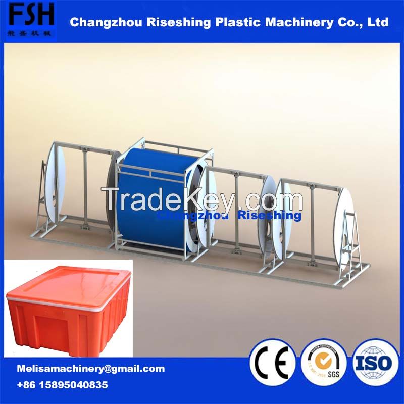 Cheap Price China Factory LLDPE Rototional Moulding Thermal Preservation Cooler Box Machine