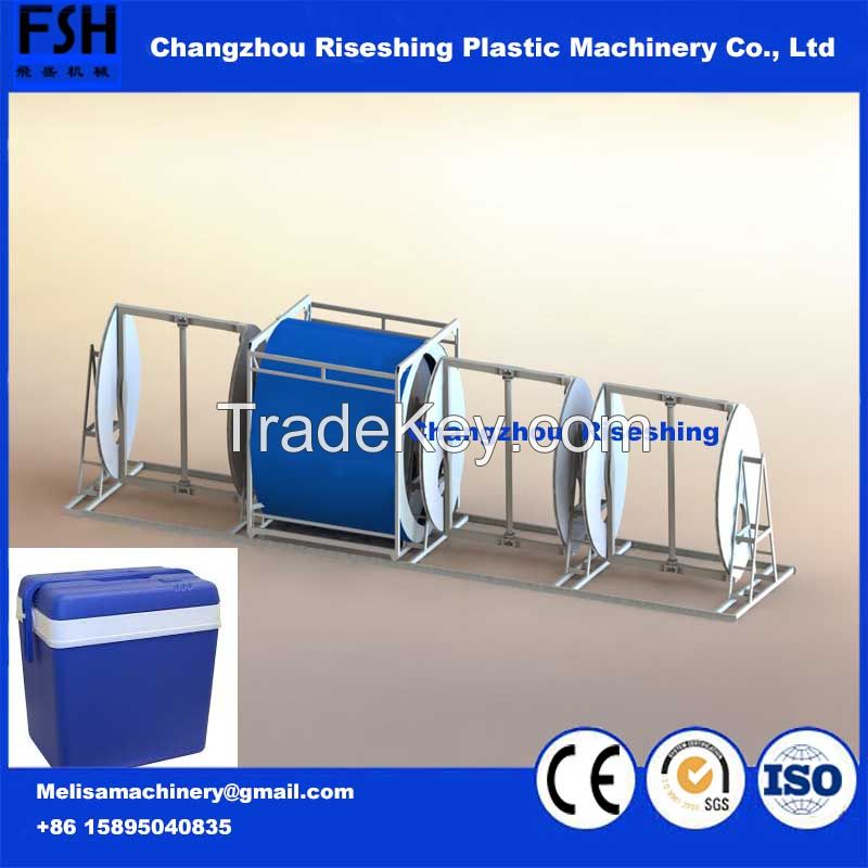 Cheap Price China Factory LLDPE Rotomoulding Medical Box/Case Machine