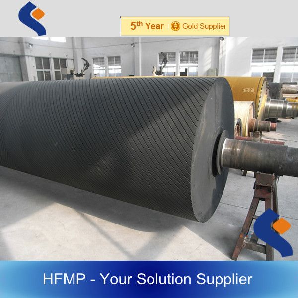 custom precision rubber coated roller/ rubber roller