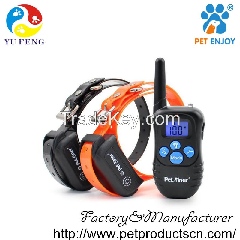 Good Quality Waterproof Rechargeable Remote Training Dog Collar 