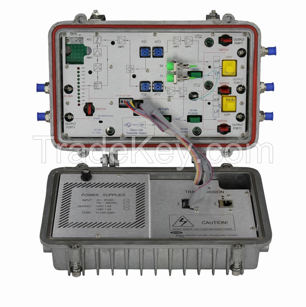 Outdoor Four-way Optical Receiver