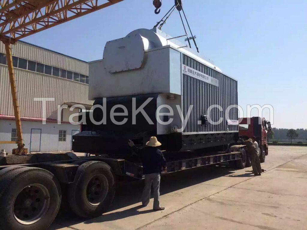 4t double-drum SZL coal fired steam boiler