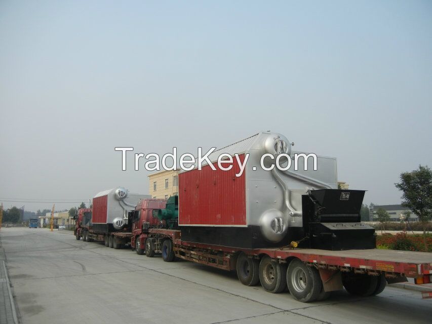 4t double-drum SZL coal fired steam boiler