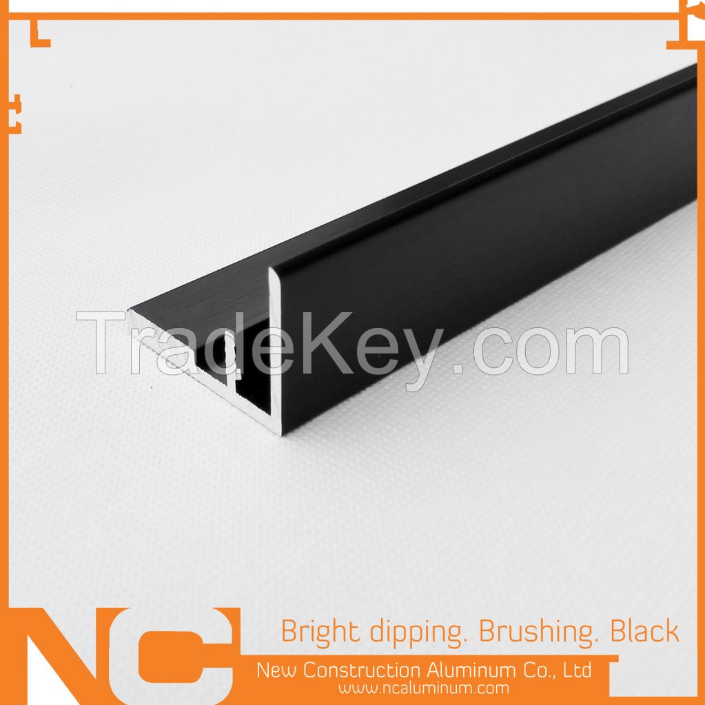 Bright dipping aluminum profile