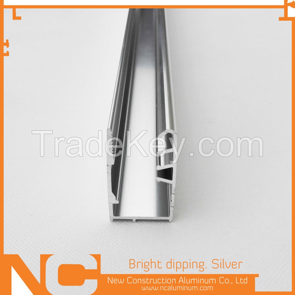 Bright dipping aluminum profile