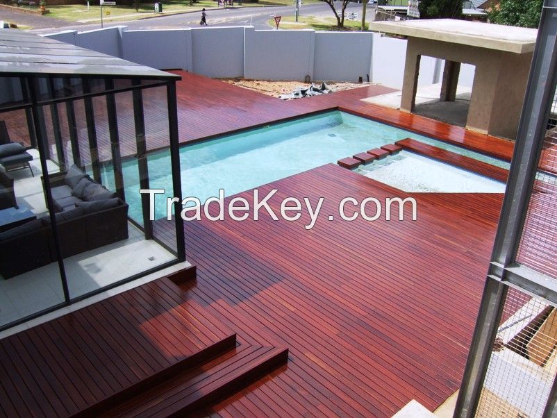 rosewood, teak, mukwa and red mahogany