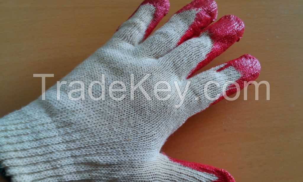 latex coated glove