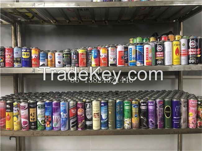 aerosol can for body spray