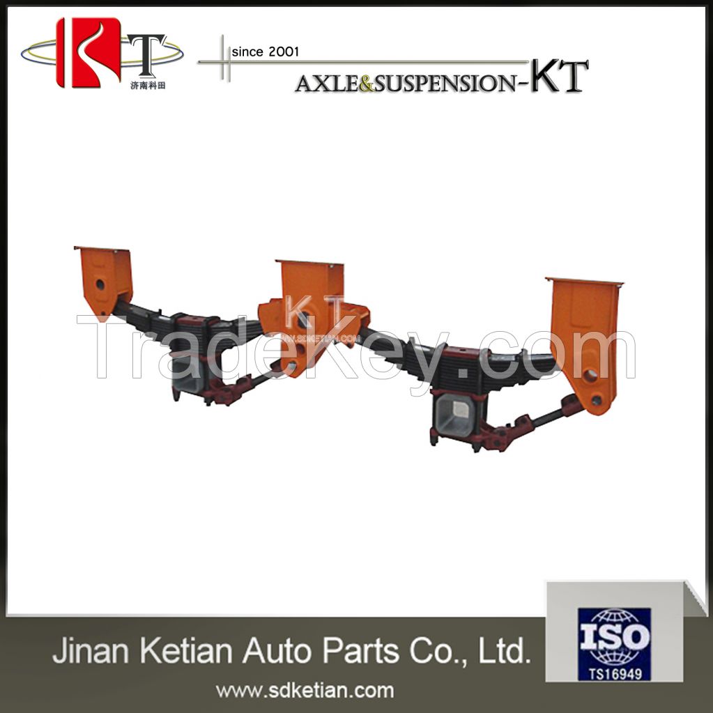 16 ton american type tandem axle suspension