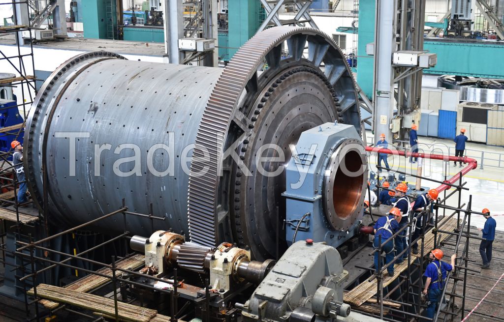 Large size ball mill for sponge iron plant 