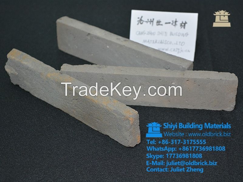 old clay wall brick