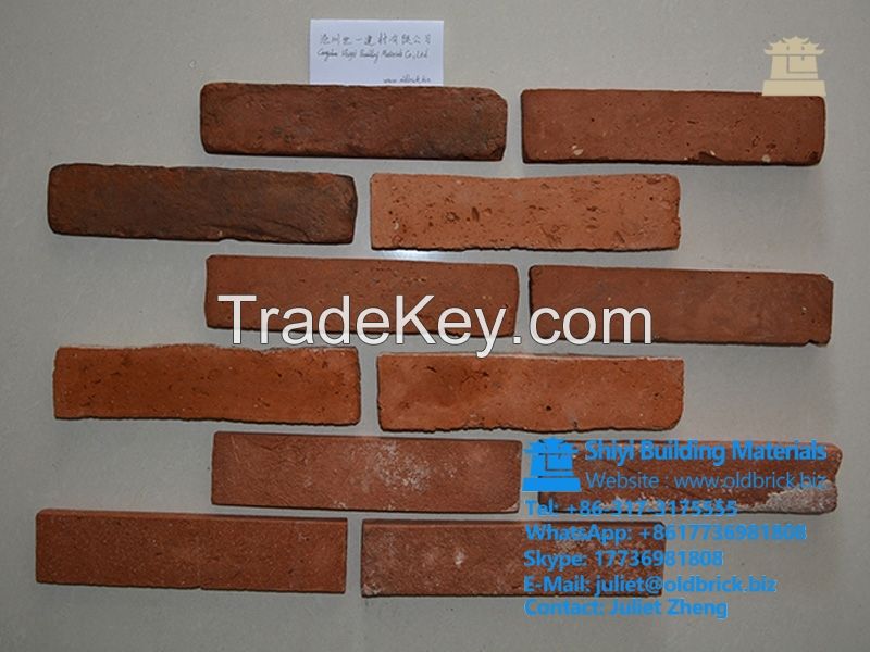 claimed wall brick slices