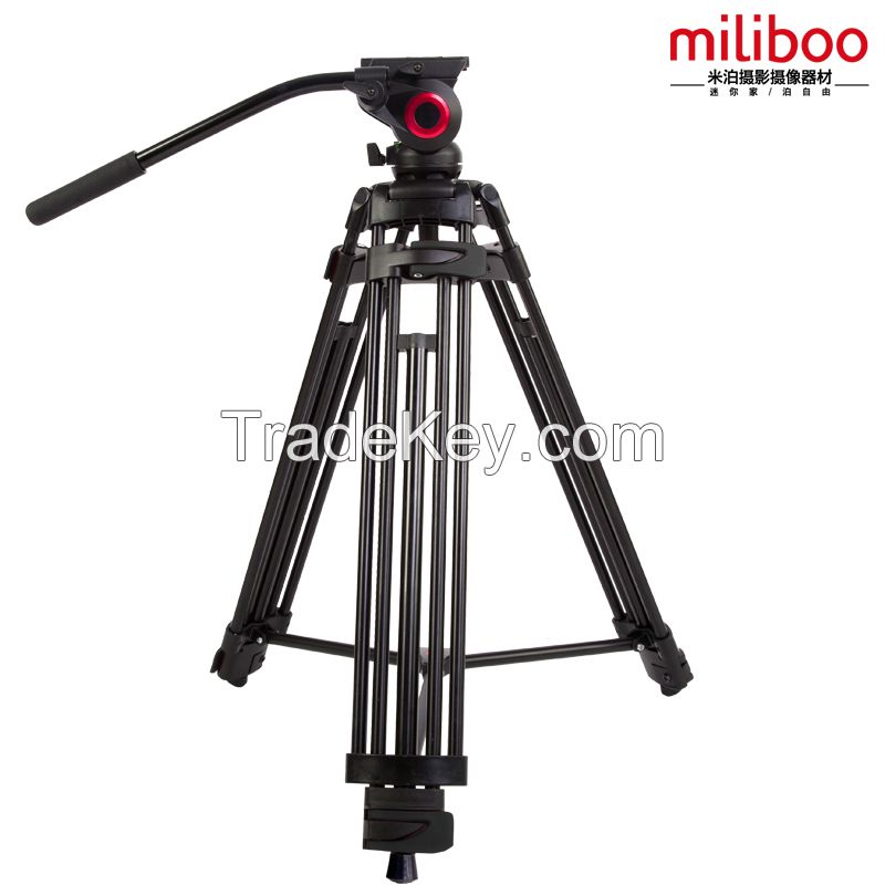 miliboo Iron Tower Professional  Portable Video Tripod with Hydrualic Head /Digital DSLR Camera Stand tripod