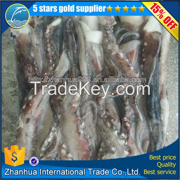 Cleaned Frozen Peru Squid Tentacle With High Quality On Sale