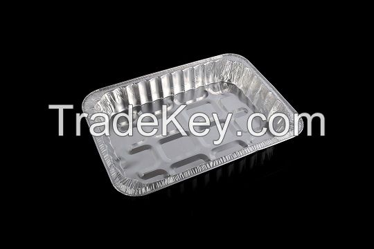 Disposable Aluminum Foil Oven tray Rectangular Roaster Pan