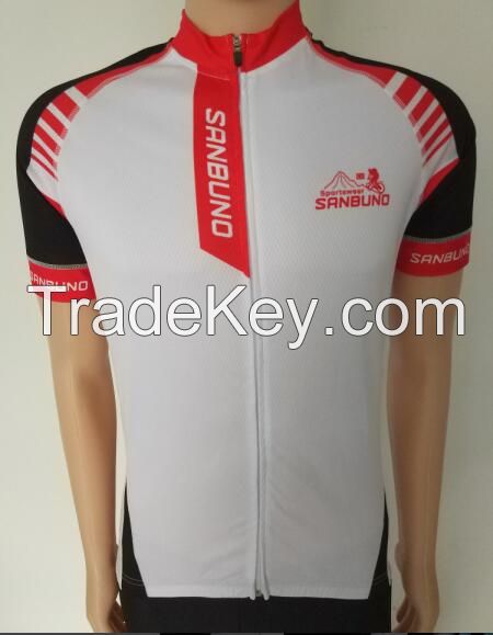 New design cycling jersey 100% polyester cycling jersey