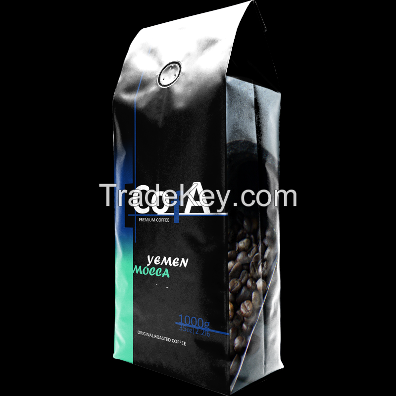 CofA YEMEN - MOCCA coffee grain 1000g (250g) Arabica 100%