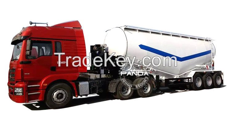 PANDA New 40ton Cement Tanker Semi Trailer 3 Axles Bulk Carrier For Sale