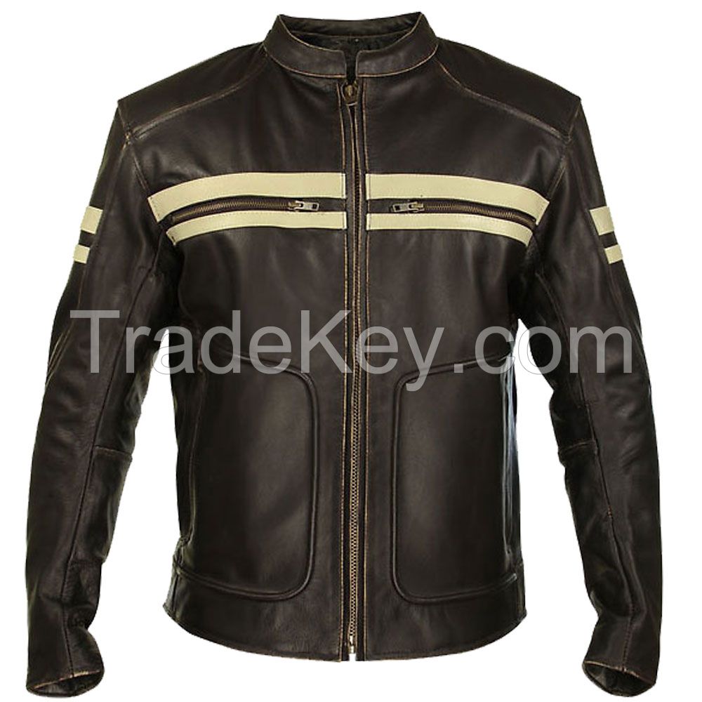 Motorbike Leather Jackets KMX-0011