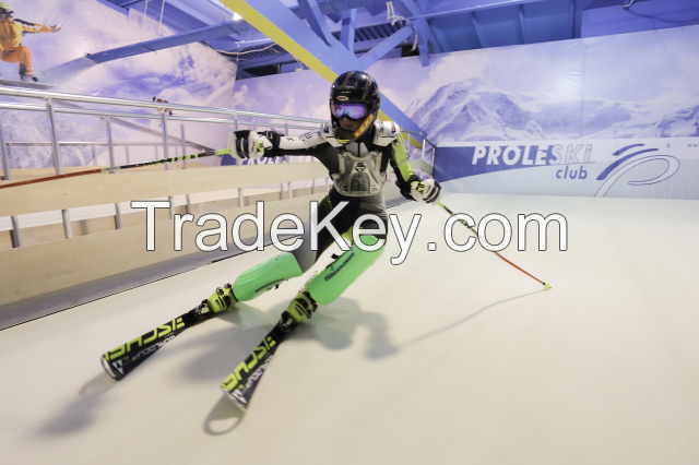 Fun fitness PROLESKI Indoor ski and snowboard simulator for body training on infinite slopes