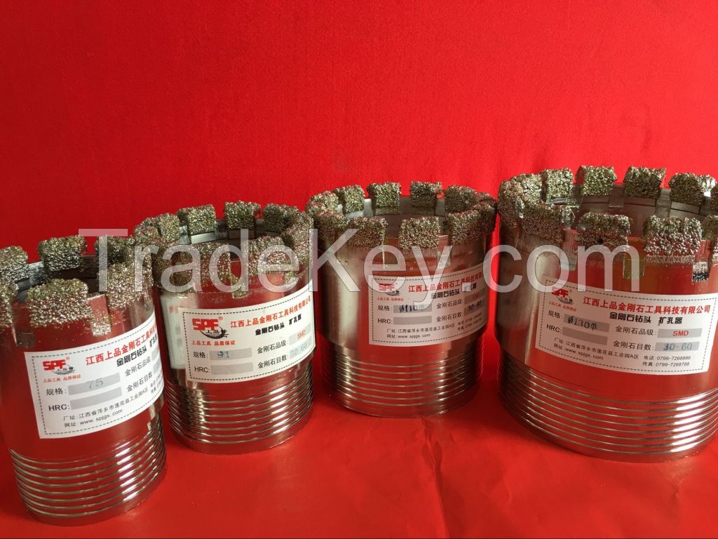 Water well drill rig parts electroplating core drill bits