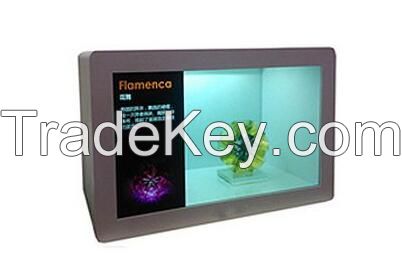  44 inch transparent lcd showcase