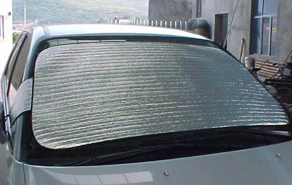 car snow shade