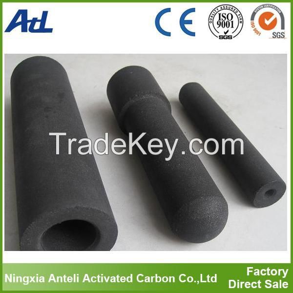 Water dispenser fliter use activated carbon rod