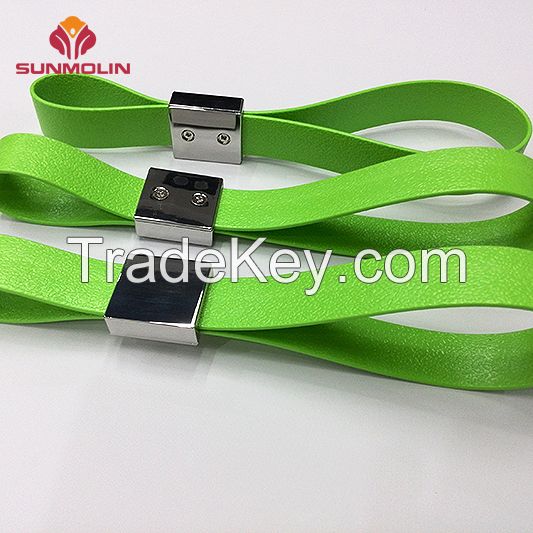 Fire proof Plastic TPU coated bus handle