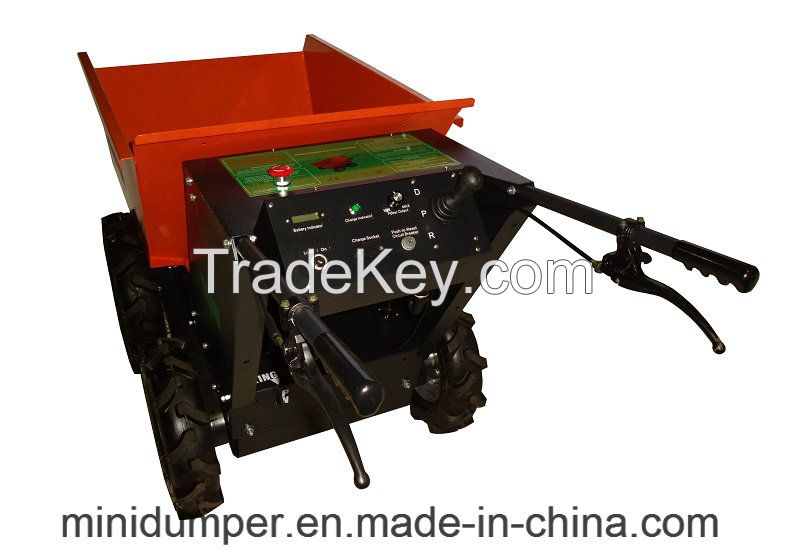 Electric Mini Dumper, Motorizd Wheelbarrow, Power Wheel Barrow