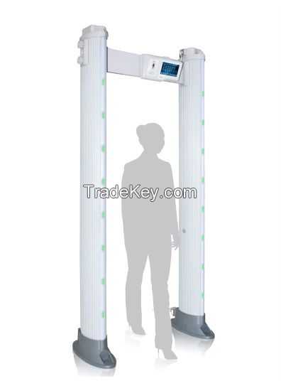 IP67 waterproof High Sensitivity Digital Walkthrough Metal Detector for outdoor Body Scanning