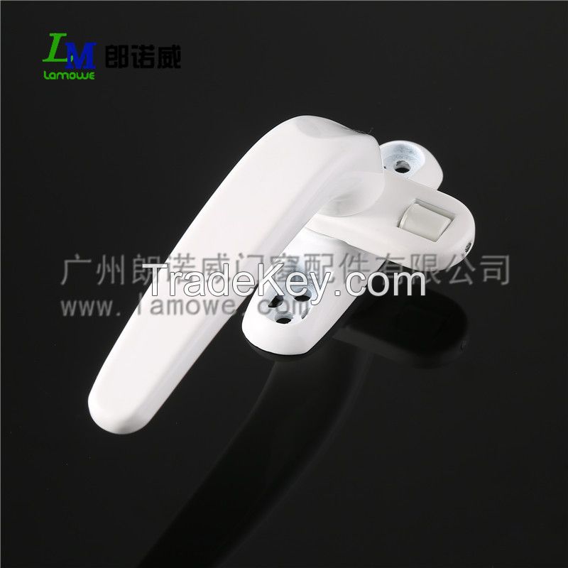 Wholesale Good Quality White Aluminum Alloy Window Handle for Sliding