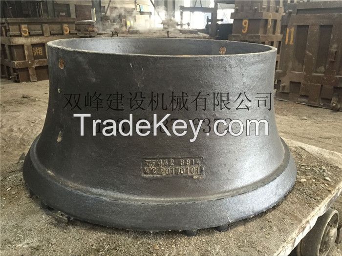 Superior Quality H6800 Bowl Liner Concave Cone Crusher Spare Parts