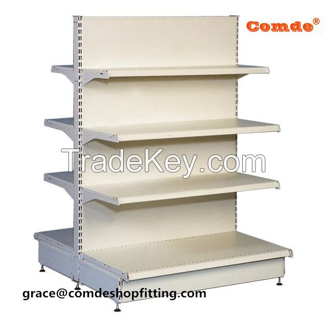 gondola shelf used in supermarket