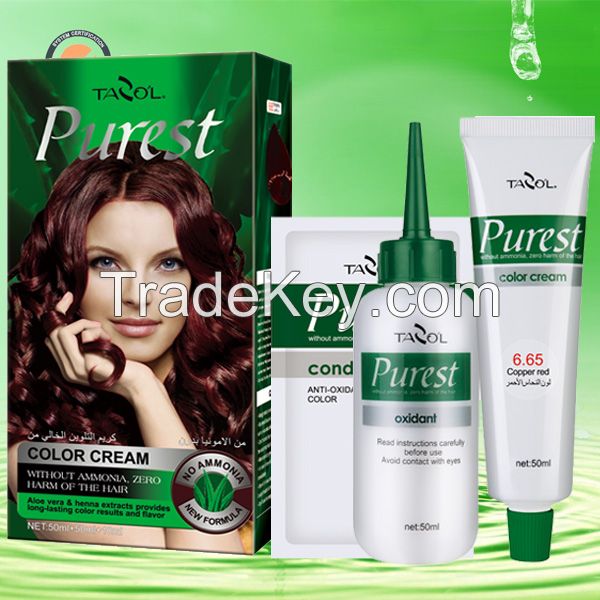 Purest Free Ammonia House Use Hair Color Cream Dark Blonde