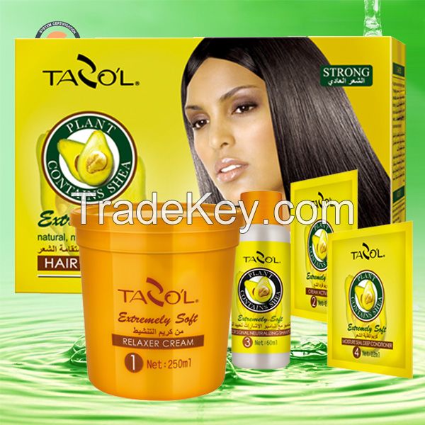 Tazol Silksoft Hair Relaxer Kit with Shea Butter